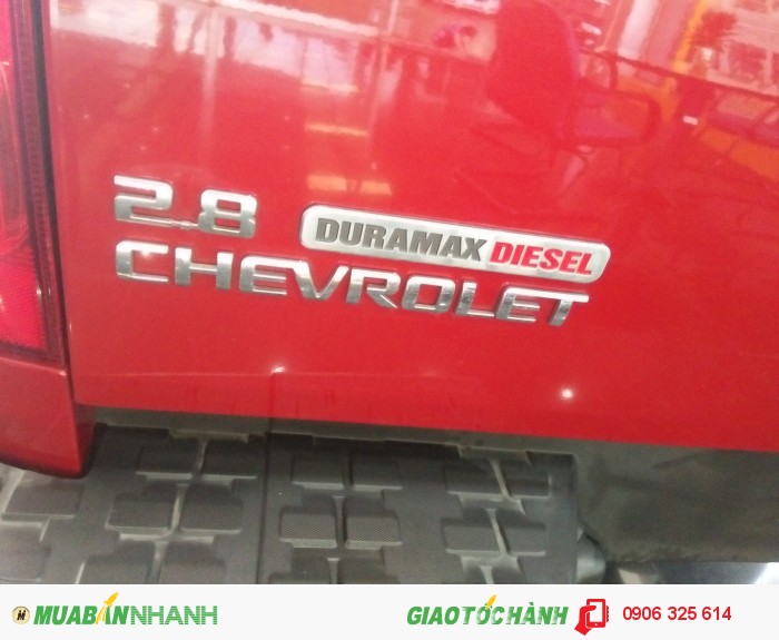 Ưu đãi đặc biệt khi mua Xe Chevrolet Colorado 4x4 2.8MT