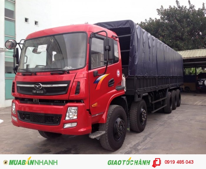 Mua xe tải TMT Cửu Long 5 chân 22.5 tấn giao xe ngay, Bán xe tải Cửu Long 5 chân 22T5 giá tốt nhất hiện nay tại miền Nam