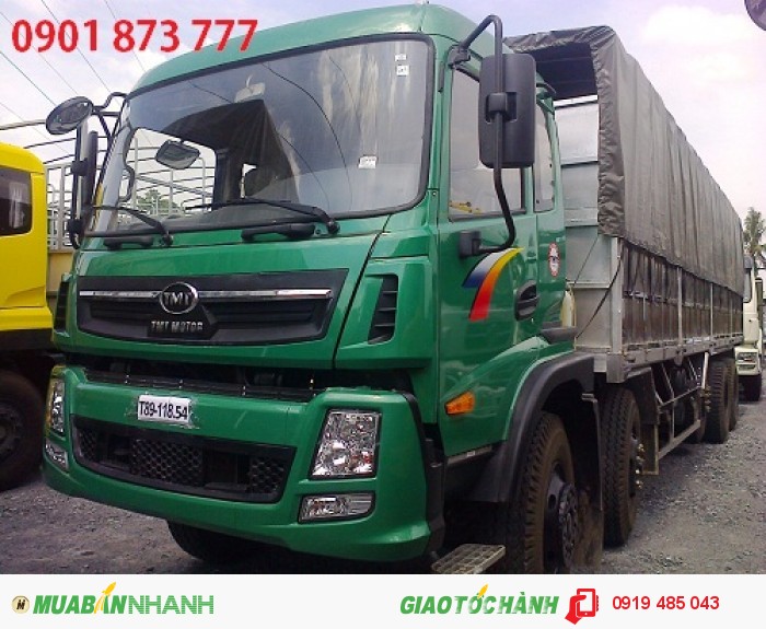 Mua xe tải TMT Cửu Long 5 chân 22.5 tấn giao xe ngay, Bán xe tải Cửu Long 5 chân 22T5 giá tốt nhất hiện nay tại miền Nam