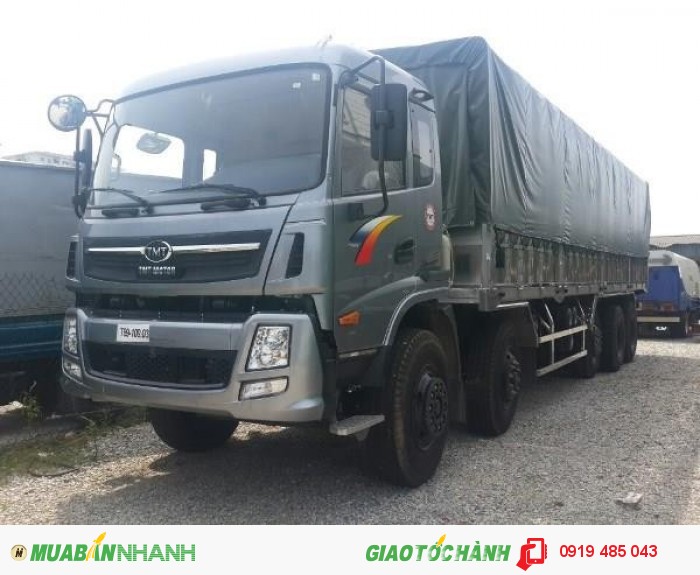 Mua xe tải TMT Cửu Long 5 chân 22.5 tấn giao xe ngay, Bán xe tải Cửu Long 5 chân 22T5 giá tốt nhất hiện nay tại miền Nam