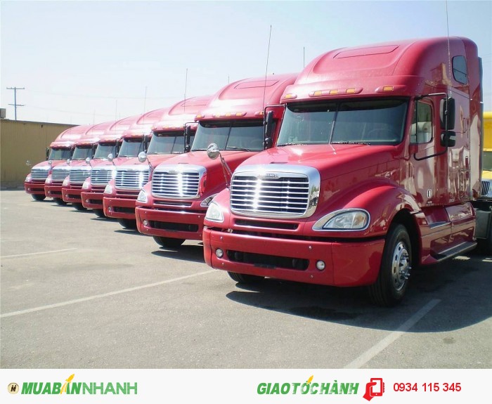 Chuyên bán xe đầu kéo mỹ 430Hp/ 450Hp đời 2012/ giá xe đầu kéo mỹ Freightliner nhập khẩu.