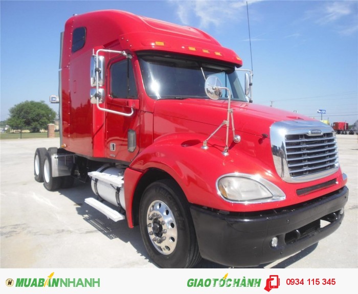 Chuyên bán xe đầu kéo mỹ 430Hp/ 450Hp đời 2012/ giá xe đầu kéo mỹ Freightliner nhập khẩu.