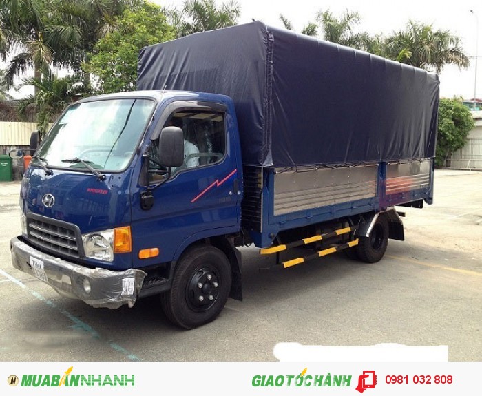 Xe tải Hyundai Mighty HD72 3,5 tấn giao ngay, hỗ trợ 100% phí trước bạ