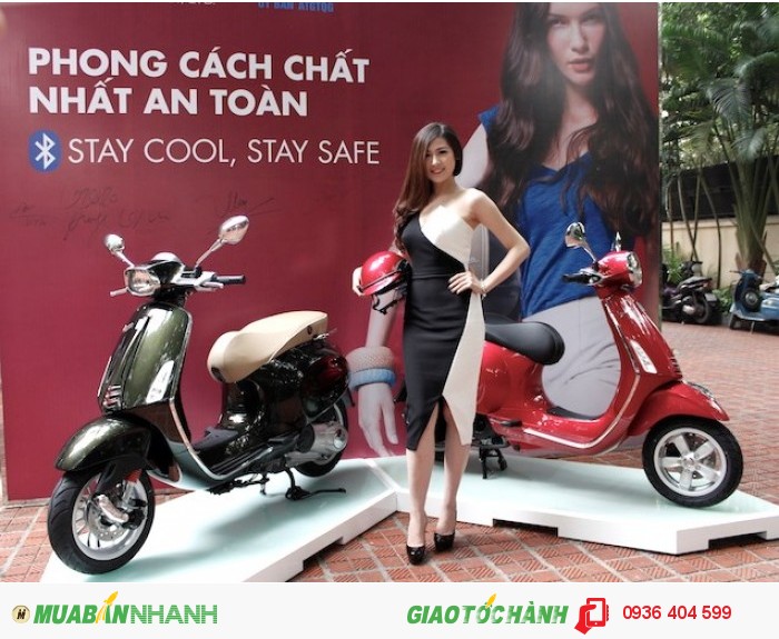 Trả góp Piaggio Vespa.tặng 100%thuế trước bạ cho Liberty.Quà hấp dẫn