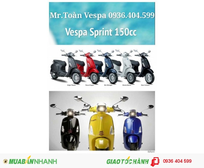 Trả góp Piaggio Vespa.tặng 100%thuế trước bạ cho Liberty.Quà hấp dẫn