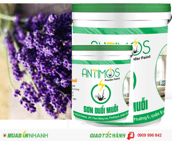 Sơn đuổi Muỗi Antimos Spray, 2