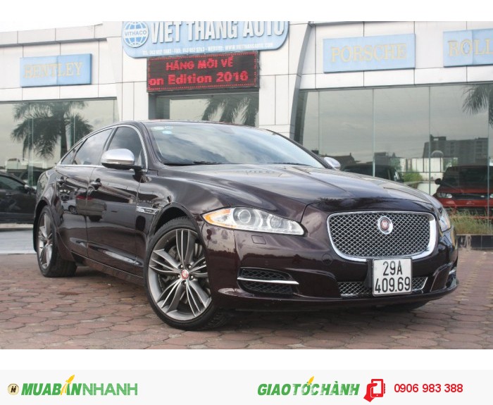 Xe Jaguar XJ series XJL 5.0 supercharge 2011