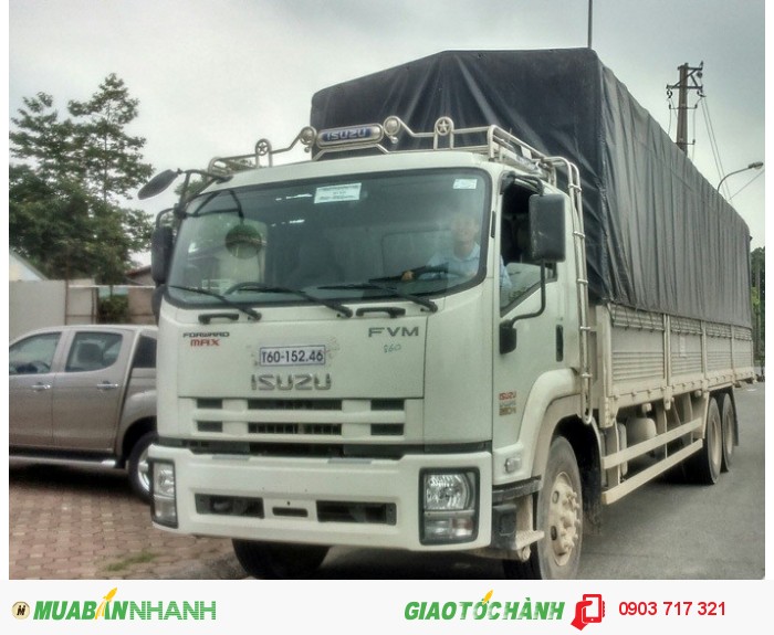 Bán xe tải Isuzu 15T4. Bán xe tải Isuzu FVM34T mui bạt