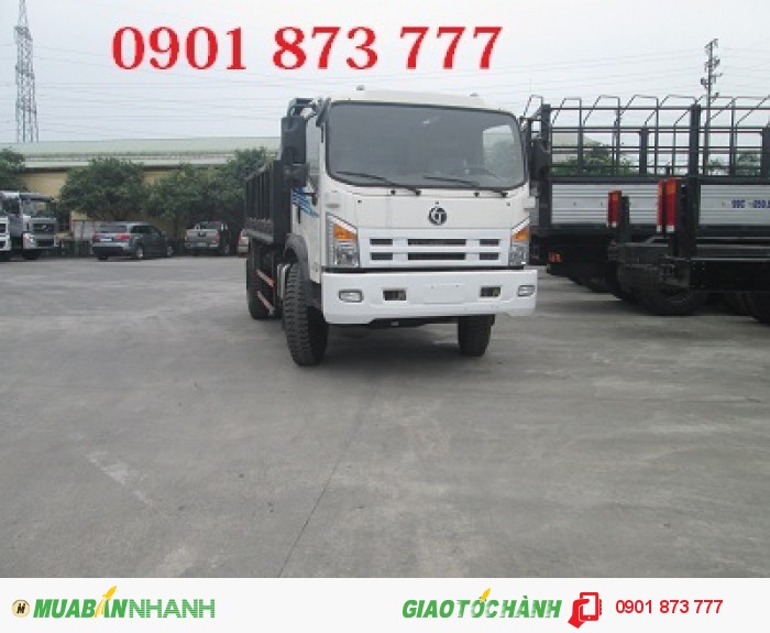Cần bán xe ben Dongfeng Trường Giang 2 cầu, GIá xe tải ben Dongfeng, Đại lý xe ben Dongfeng Trường Giang uy tín nhất