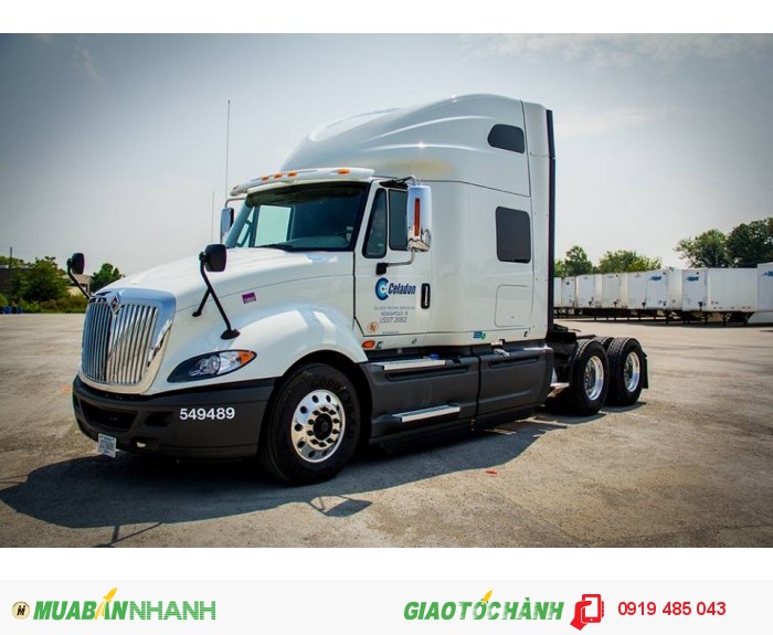 Hỗ trợ mua xe đầu kéo Mỹ trả góp lãi suất ưu đãi, Đầu kéo Mỹ máy Maxx Force 430 mã lực nhập khẩu