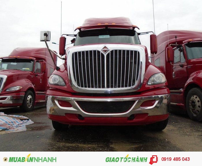 Hỗ trợ mua xe đầu kéo Mỹ trả góp lãi suất ưu đãi, Đầu kéo Mỹ máy Maxx Force 430 mã lực nhập khẩu