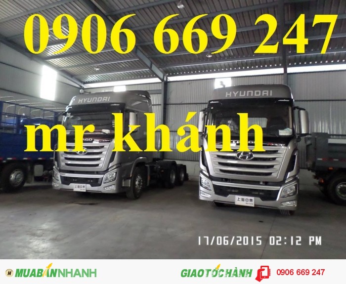 Xe Đầu Kéo Huyndai Tragol Xcient