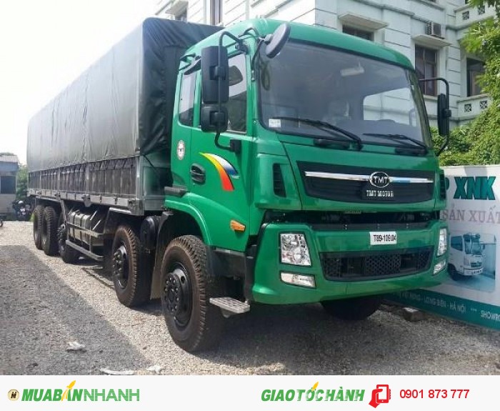 Bán xe tải 5 chân 22.5 tấn (22T5 5 giò) có thùng bạt Inox 304, Giao xe ngay trong ngày