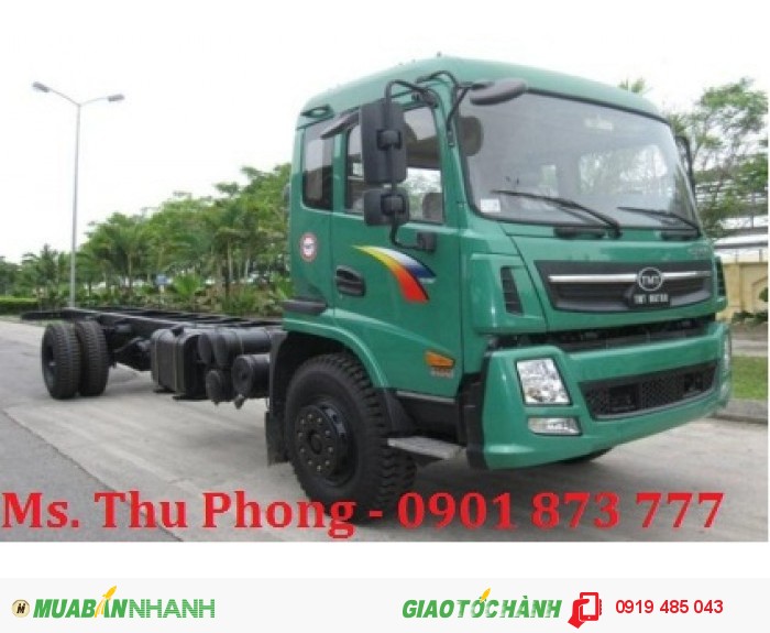 Bán xe tải Cửu Long 9.5 tấn (TMT 9T5) giá tốt nhất, Đại lý xe tải Cửu Long 9.5 tấn uy tín
