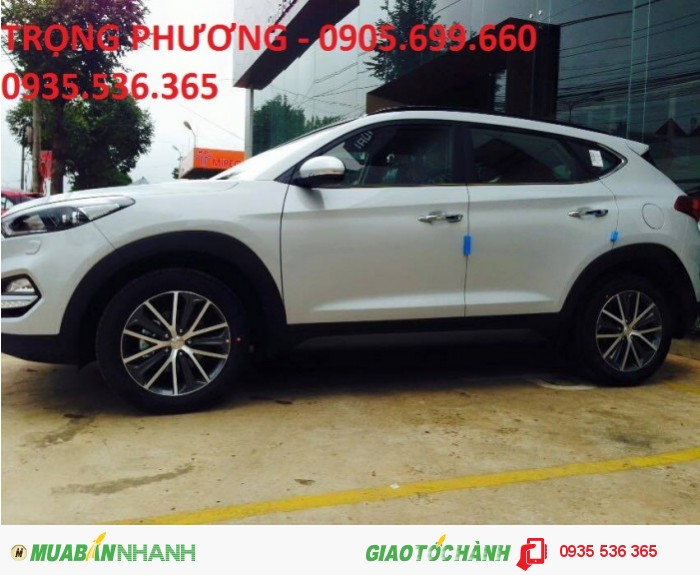 Xe Tucson Màu Trắng Nhập Khẩu Đà Nẵng