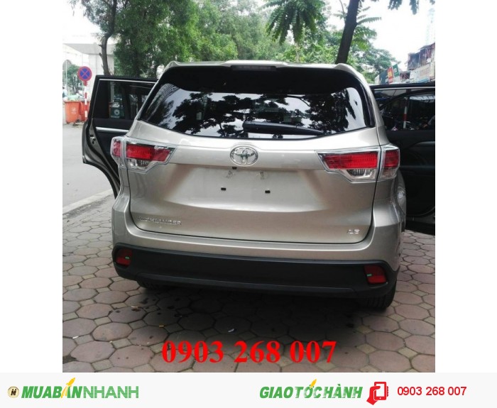 Bán Xe Toyota Highlander 2.7 LE 2015 đủ màu, giao ngay