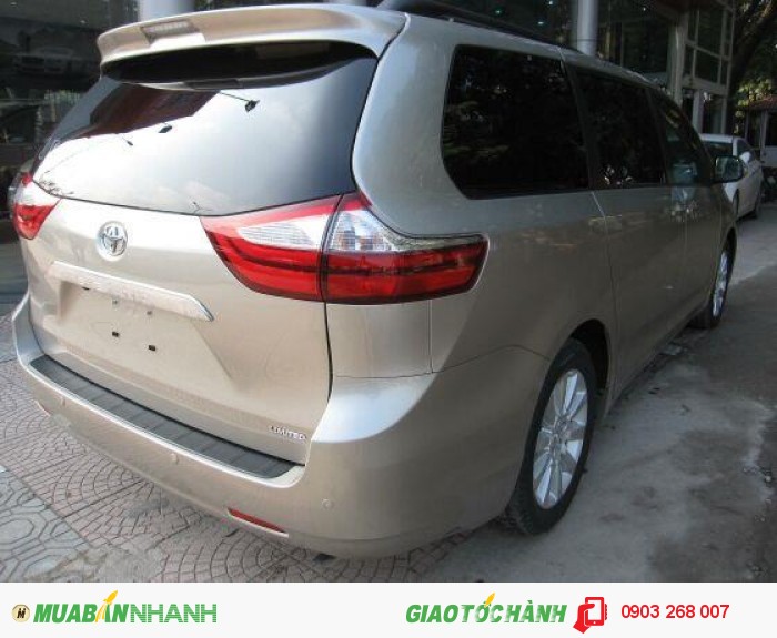 Xe Toyota Sienna Limited 2016 Đủ Màu