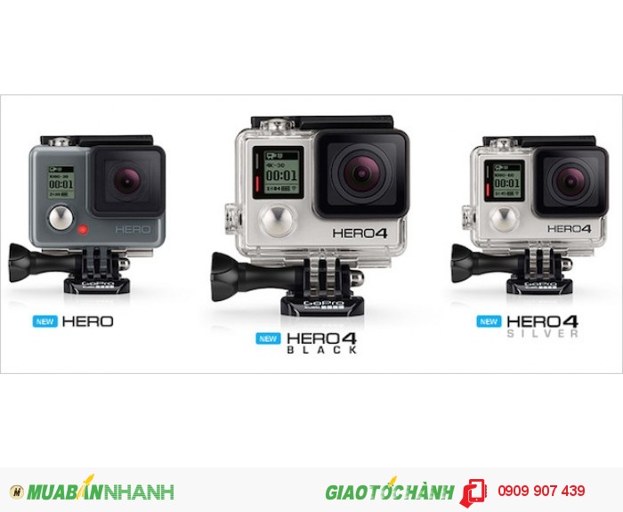 Camera Gopro Hero 4 Black 4K ,Máy quay hành trình GoPro Hero 4 Black 4K--New