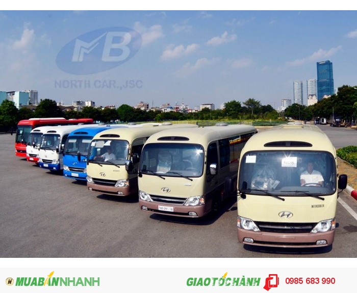 Bán xe Hyundai County 29 chỗ