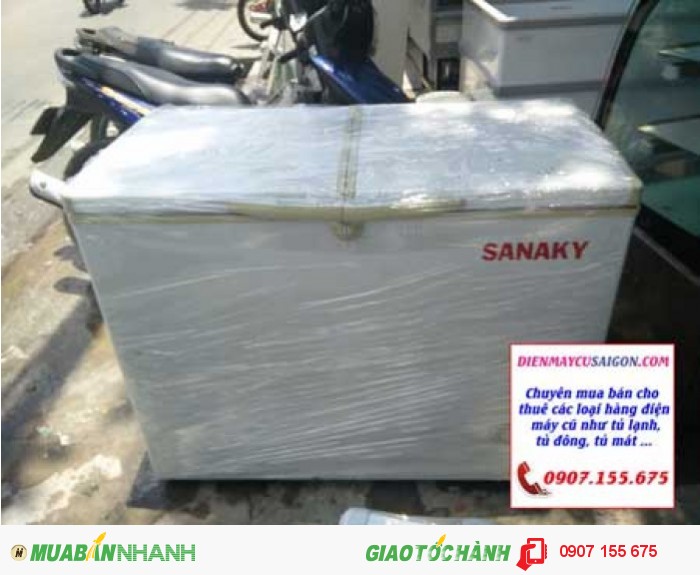 Tủ đông mát cũ Sanaky400