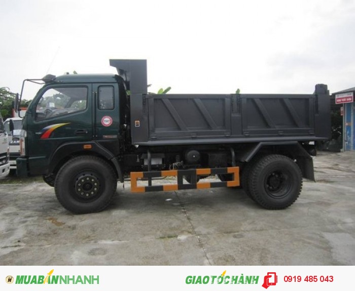 Đại lý xe ben Cửu Long 4T5 5T 2 cầu, Giá bán xe ben Cửu Long 4.5 tấn 5 tấn tốt nhất