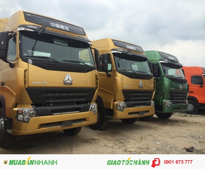 Cần bán xe đầu kéo Howo A7 375, 420 mã lực nhập khẩu giao xe ngay/Đại lý xe đầu kéo Howo A7