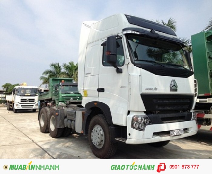 Cần bán xe đầu kéo Howo A7 375, 420 mã lực nhập khẩu giao xe ngay/Đại lý xe đầu kéo Howo A7