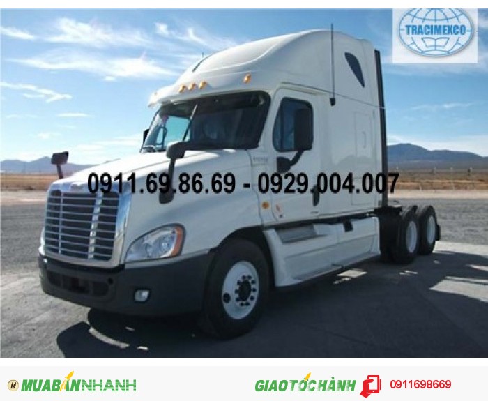 Vua xe đầu kéo Mỹ FreightLiner Cascadia 2012 DD15