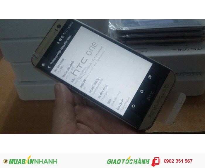 Bán HTC One M8 Gold 32GB mới 99% giá rẻ tại TPHCM