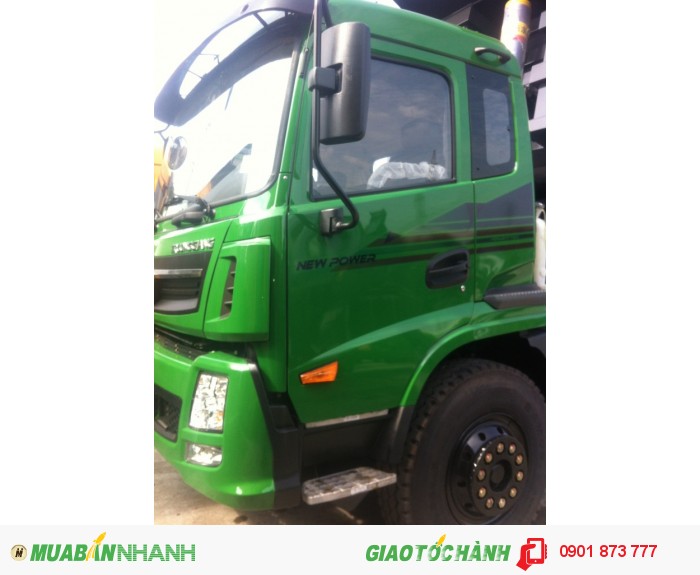 Xe ben Dongfeng Trường Giang 3 chân 14T, Ben Dongfeng 14 tấn 11.6 khối 3 giò 2 cầu thật