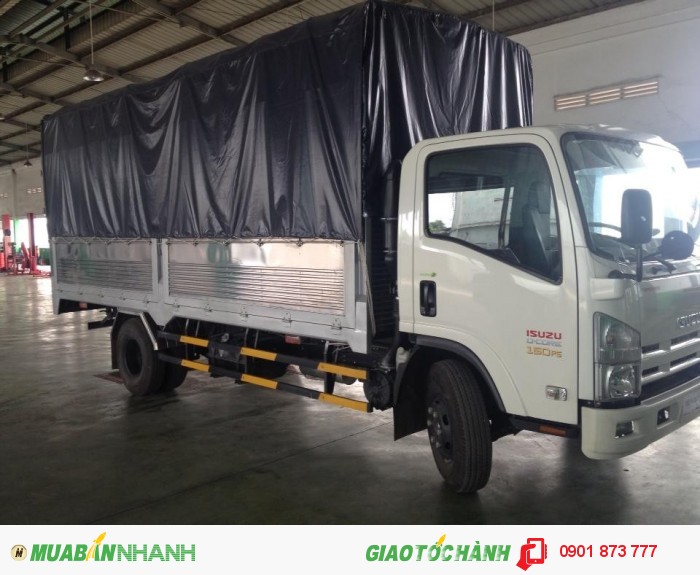 Cần bán xe tải Isuzu 5.5 tấn thùng dài 5.7m 6.2m có xe giao ngay, Xe tải Isuzu 5T5 có sẵn thùng bạt