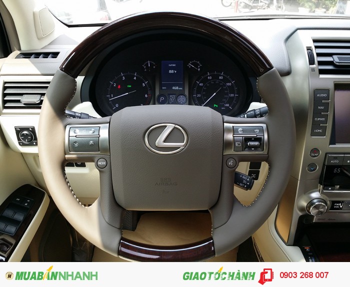 Xe Lexus gx460 2015 full option đủ màu, giao xe ngay , xe tiêu chuẩn mỹ