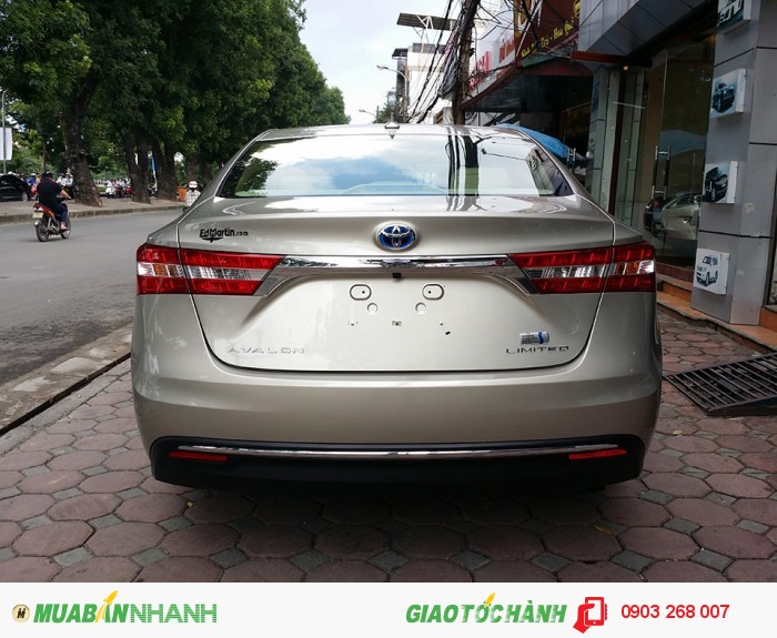 Bán Toyota Avalon 2.5 Hybrid Limited màu vàng cát giao ngay