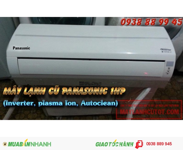 Vài Bộ Máy Lạnh Nội Địa Panasonic 1HP Đa Chức Năng (Nắp Trượt)