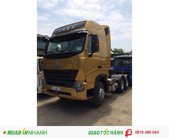 Thông số kỹ thuật xe đầu kéo Howo A7 375, 420 cầu dầu, cầu láp, cầu man nhập khẩu, GIAO NGAY XE