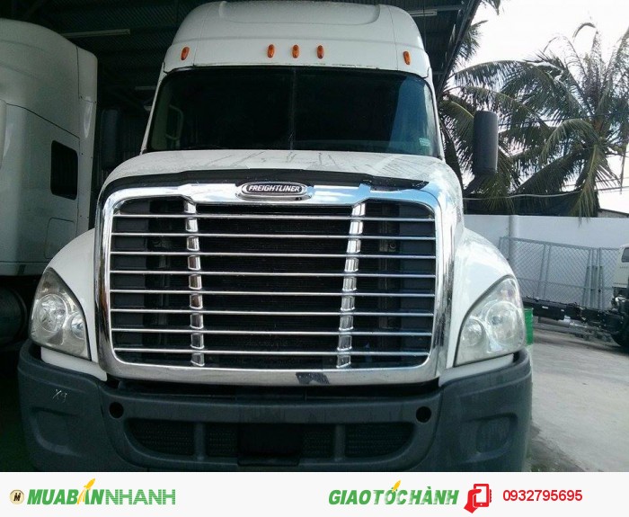 Xe Đầu Kéo Mỹ Freightliner sản xuất 2012 Cascadia máy DD15,Cascadia 2013 máy Detroit DD15,Freightliner 0 giường.