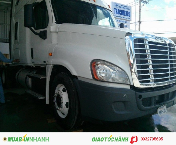 Xe Đầu Kéo Mỹ Freightliner sản xuất 2012 Cascadia máy DD15,Cascadia 2013 máy Detroit DD15,Freightliner 0 giường.