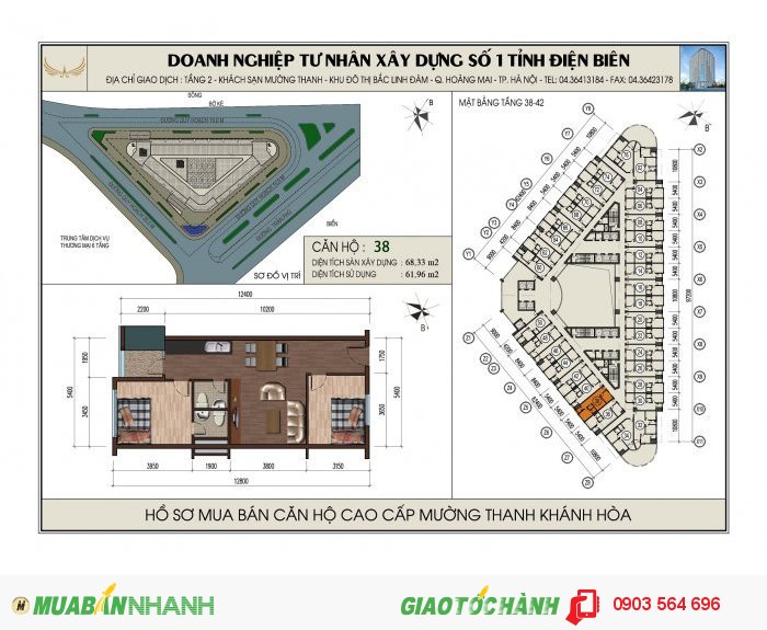 Bán một số căn hộ Mường Thanh Nha Trang 04 Trần Phú