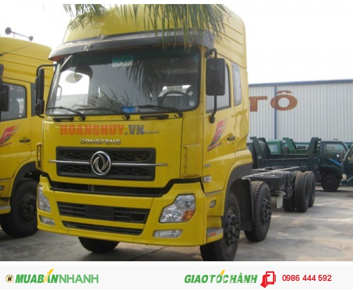 Xe tải Dongfeng Hoàng Huy L315 4 chân L315 17.9T/17t9 nhập 2015.