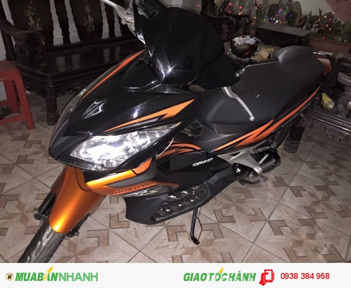 Xe Honda Air Blade lên thái Full cam đen 2008
