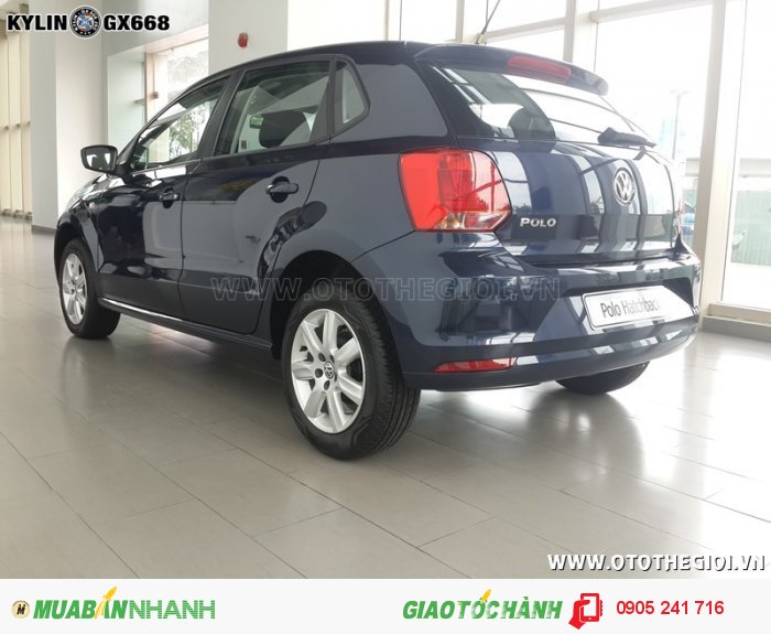 Volkswagen Polo Hatchback 1.6L Màu xanh. Nhập khẩu chính hãng