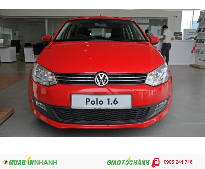 Volkswagen Polo Hatchback 2015. Màu đỏ. Xe Đức nhập khẩu chính hãng