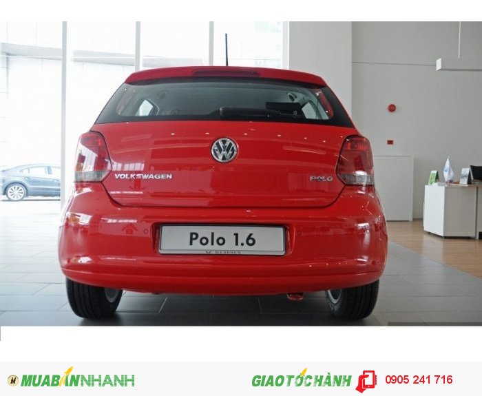 Volkswagen Polo Hatchback 2015. Màu đỏ. Xe Đức nhập khẩu chính hãng