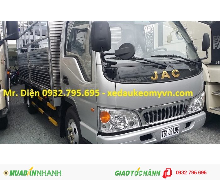 Xe Tải JAC giá cực rẻ  1 tấn 99, xe tải JAC 1 tấn 9, xe tải 1T9,Xe nhẹ JAC,tải thùng jac 1 tấn 9