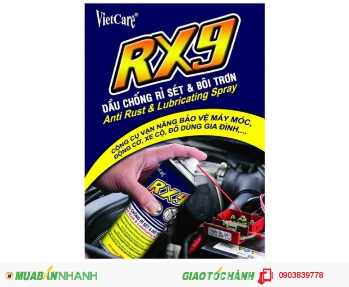 Vietcare RX9, Dầu chống rỉ sét và bôi trơn