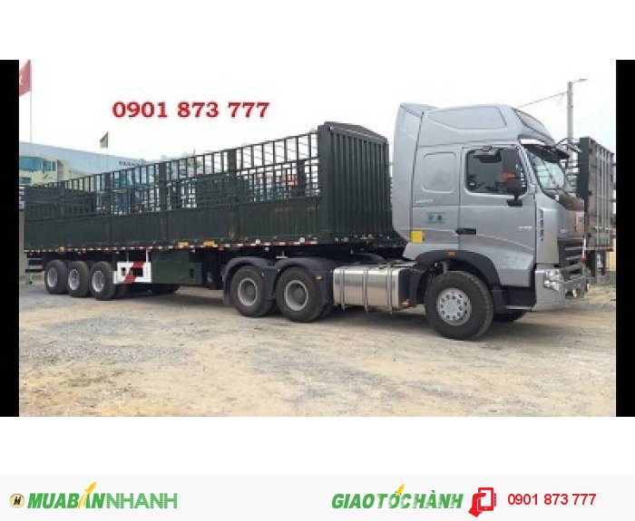 Chuyên bán xe đầu kéo Howo A7 375Hp, 420Hp 3 chân nhập khẩu
