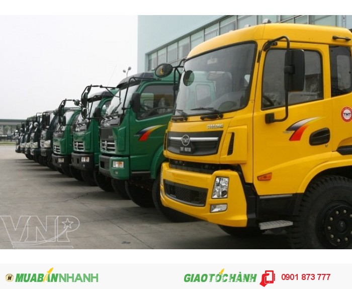 Cần bán xe tải Cửu Long 8 tấn (8T) giao xe ngay, Mua xe tải thùng 8T (TMT 8 tấn) thùng dài 9m3
