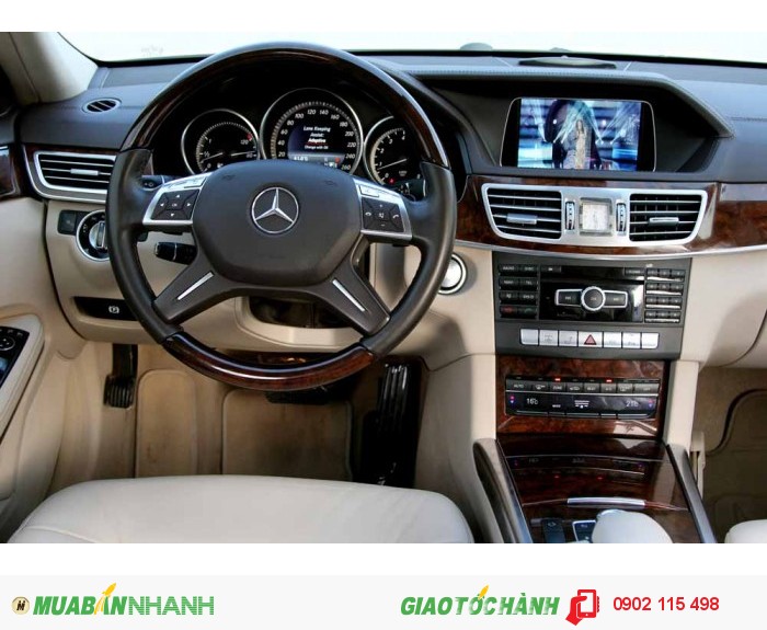 Bán Mercedes E400 2014 màu trắng tinh khôi...biển số tp đẹp thôi rồi !!!