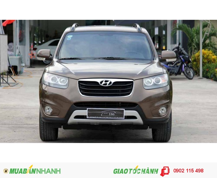 Bán Xe Santafe model 2012 màu nâu nội thất kem