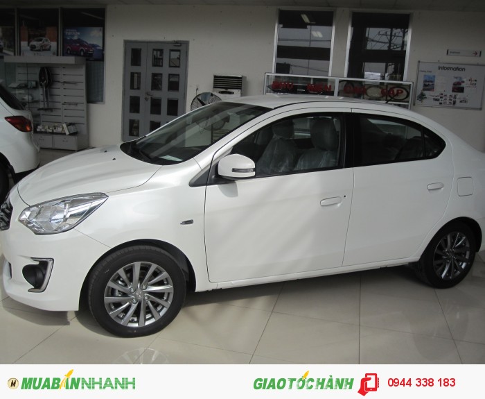 Xe Mitsubishi Attrage CVT 2015 - Gía Tốt Nhất TP.HCM - Tặng phụ kiện chính hãng